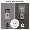 thumbnail image 2 of KLL Mallard Duck With American Flag for Night Lights,Auto Sensor Night Lamp Plug in Night Light with Dusk-to-Dawn Light Sensor LED Nightlightfor Adults & Kids Room/Bedroom/Hallway, 2 of 7