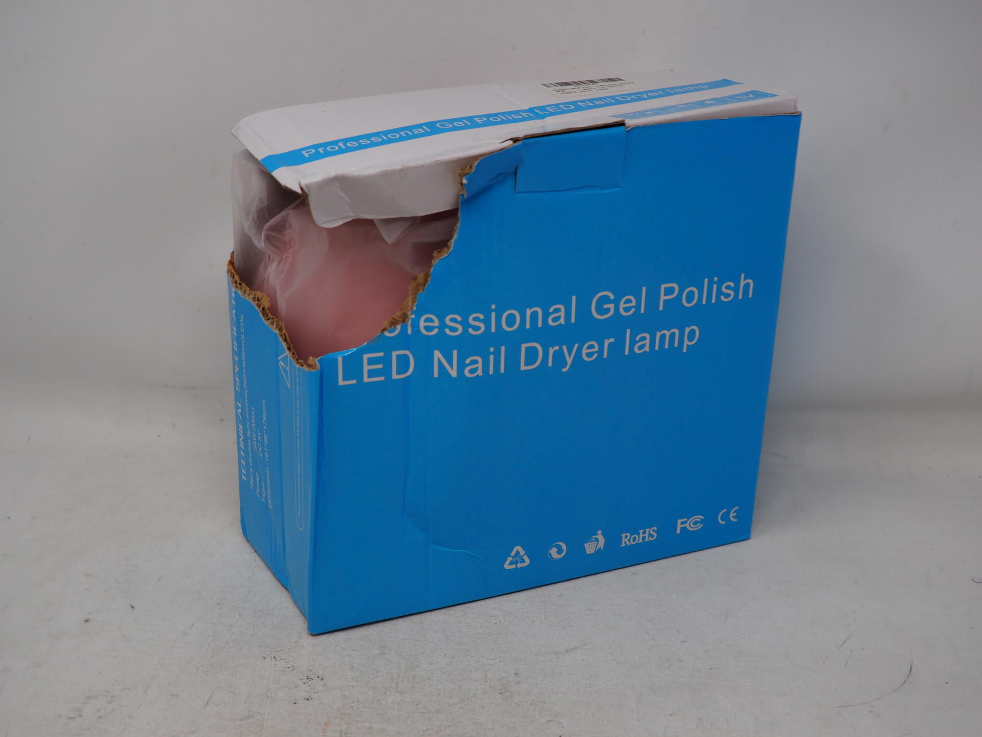Led UV Lamp Nail Cordless - Rechargeable 54 Watt - Design4nails