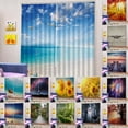 thumbnail image 2 of DOLITY Set 2 Panels Photo Printing 3D Curtains Seascape, 2 of 8