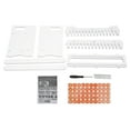 thumbnail image 4 of Classroom Cell Phone Storage, Mobile Phone Holder for Classroom Office (30 Slots) White PVC Cell Phone Holder, 4 of 29
