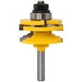 thumbnail image 1 of 8mm Tige Support Rail Routeur Bit Routeur Réversible Bit Carbure, 1 of 4