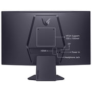 LG UltraGear 27 Curved QHD Gaming Monitor, 180Hz, AMD FreeSync 27GS60QN-B