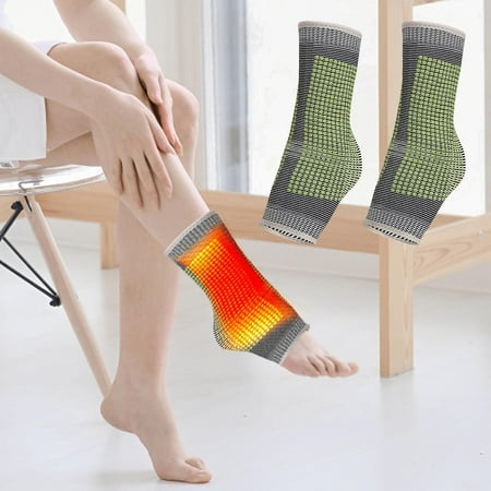 

LnjYIGJ Graphene Wormwood Self-heating Ankle Support Men s And Women s Ankle Joint Exercise Pressurized Warm Cold-proof Sprained Ankle Protector Set Gifts for Women