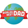 thumbnail image 2 of CafePress - World's Best Dad Mug - 11 oz Ceramic Mug - Novelty Coffee Tea Cup, 2 of 4