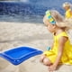 thumbnail image 3 of Caja de arena inflable para playa para niños, bandeja de arena para juegos educativos (azul), 3 of 8