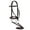 Chocolate Brown(CBR), variant on Equinavia Valkyrie Fancy Stitched Padded Cavesson Hunter Bridle with Reins