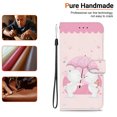 thumbnail image 3 of Print Pattern PU Leather Wallet Style Flip Cover With Card Holder Protection Mobile Phone Case For iPhone 16 16Pro 16Plus 16ProMax 15 15Pro 15Plus 15ProMax 14 14Plus 13 12 11 Pro Mini ProMax, 3 of 8