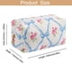 thumbnail image 2 of Bolsa de maquillaje HHQQWZ, bolsa de cosméticos de viaje, paquete de 2 unidades, Blue Bowknot, 2 of 7