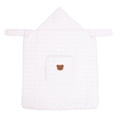thumbnail image 2 of Baby  Blankets, Baby Hooded Blanket Thickened Large Pocket  For Infants For Strolling Outside, 2 of 8