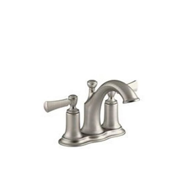 Elliston 2 Handle Bathroom Faucet, Brushed Nickel