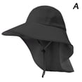 thumbnail image 5 of Wide Brim Sun Hat With Neck Flap And Mesh Sides For UV Protection Outdoor Activities, 5 of 7