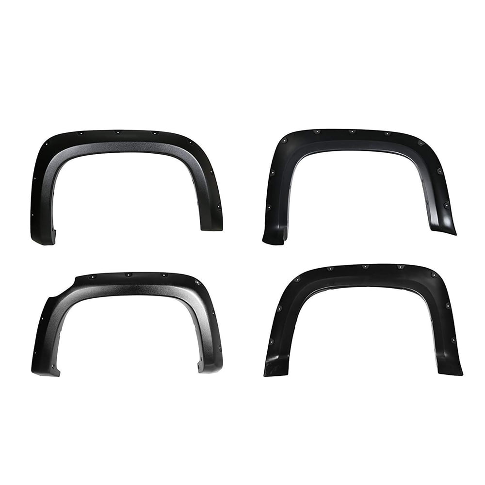 Textured Black 04-12 Chevy Colorado Extended Fender Flares Set