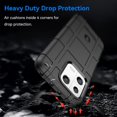 thumbnail image 6 of for Xiaomi 13 Case, Heavy Duty Shockproof Slim Protection Phone Case Support Wireless Charging Cover for Xiaomi 13 HD Black, 6 of 16