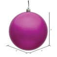 thumbnail image 2 of Vickerman 3" Fuchsia Candy Ball Ornament, 12 per Bag, 2 of 5