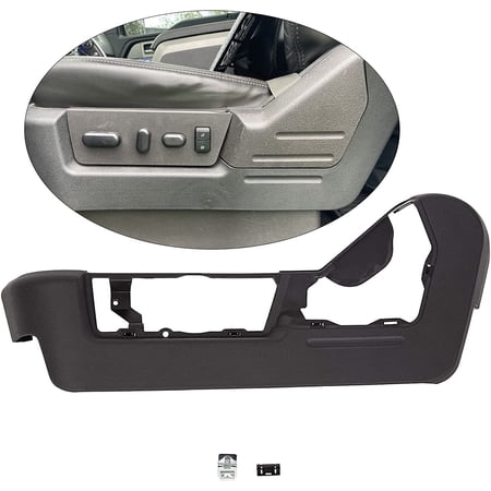 Kojem Driver Side Left Power Seat Valence Panel Cover Trim fits 2009-2013 Ford F150 2010 2011 2012 Direct 9L3Z-1662187-EA