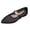 Black, variant on Metallic Buckles Lace Mesh Ballet Flat Dress Shoes for Women Ladies Summer Fall Sexy Casual Fishnet Pointed Toe Low Heels Bridal Loafers Beige Size 5.5