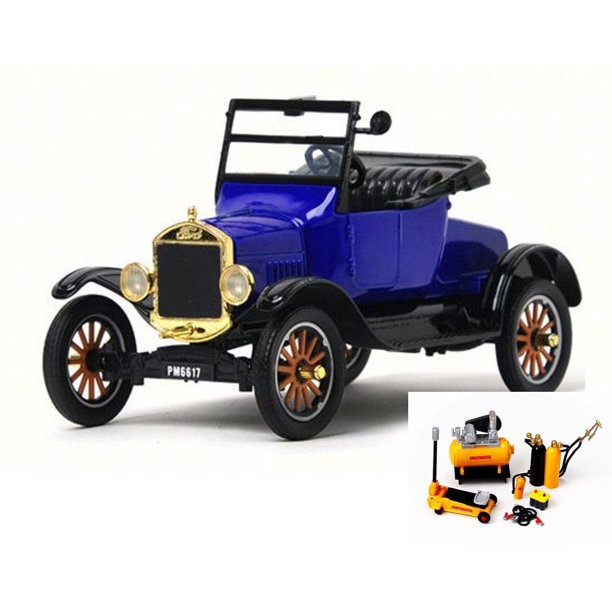 Diecast Car & Mechanic Set Package 1925 Ford Model T Runabout