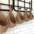 thumbnail image 6 of Hanging Basket for Pantry, Potato Garlic Onion Pantry Storage Baskets, Boho Wall Baskets for Kitchen, Garlic Keeper, Bohemian Handwoven Wall Mount Fruit or Veggie Basket Decor S, 6 of 7