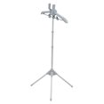 thumbnail image 1 of Foldable Ironing Garment Stand, Height Adjustable Steamer Stand for Clothes, Steaming Clothes Rack for Bedroom Cloakroom, Steam Ironing Machine Accessories Bracket, 1 of 7