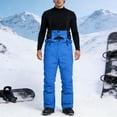 thumbnail image 5 of AzureSilk Ski Pants Women Insulated Ski Bib Overalls Snowboarding Pants Adjustable Shoulder Strap Snowsuit, Sizes XS-3XL, 5 of 5