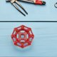 thumbnail image 1 of Houderco 12Ud Manija Decorativa Roja Para Con Superficie Sellada Y Sin Obstrucción, 1 of 6