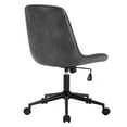 thumbnail image 3 of Duhome Desk Chair Faux Leather Swivel Office Chair with Wheels Computer Chair Adjustable Height, Gray, 3 of 7