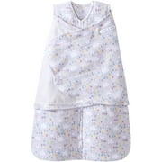 HALO SleepSack Swaddle, Microfleece, Gray Rain Drops, Small