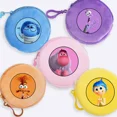 thumbnail image 2 of Monedero de felpa de dibujos animados para niños y niñas, Mini billetera redonda con cremallera, figura de Disney, regalo, 2024, 2 of 5