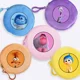 thumbnail image 2 of Monedero de felpa de dibujos animados para niños y niñas, Mini billetera redonda con cremallera, figura de Disney, regalo, 2024, 2 of 5
