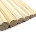 thumbnail image 6 of 5 Round Wooden Sticks Architecture Model Crafts , 4x30cm, 6 of 10