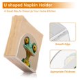 thumbnail image 6 of JSTEL Frog Funny Napkin Holder for Table Cocktail Farmhouse, 2pcs Paper Napkins Dispenser for Home Kitchen Coffee Shop Dining Room Decor, 6 of 9