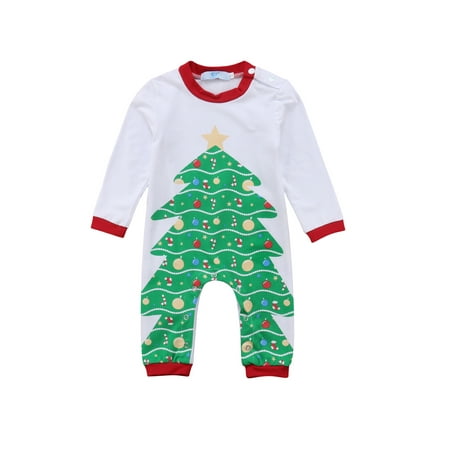 Christmas Jammies Wife Family Matching Christmas Tree Pajamas PJs Xmas Kids Adult Sleepwear Nightwear ()