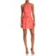 thumbnail image 1 of Vestido acampanado Parker Pixie Ruffle para mujer rosa 10, 1 of 1