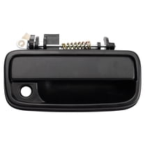 TRQ Metal Exterior Door Handle Black RH Passenger Side for 95-04 Toyota Tacoma DHA37772