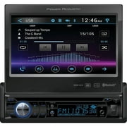 Power Acoustik 7" Single-DIN In-Dash Motorized LCD Touchable Screen DVD Receiver