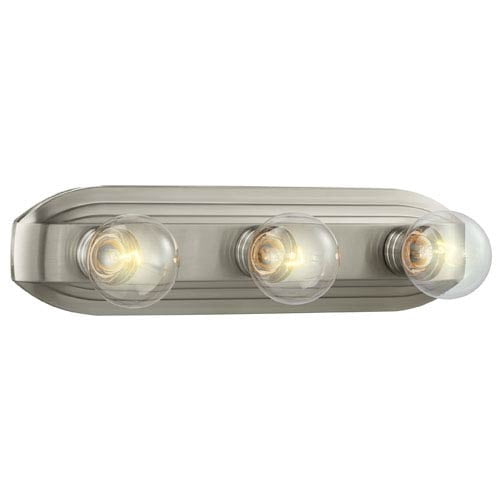 Photo 1 of Designers Fountain Value Bath/Vanity 3 Light Bath Bar, Brushed Nickel - 6613-BN