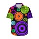 thumbnail image 5 of Camisas de Manga Larga para Hombres Blusa Cómoda de Cuello de Impresión, Camisa Casual de Poliéster para Uso Diario, de Fiesta Y de Primavera de Verano, 5 of 5