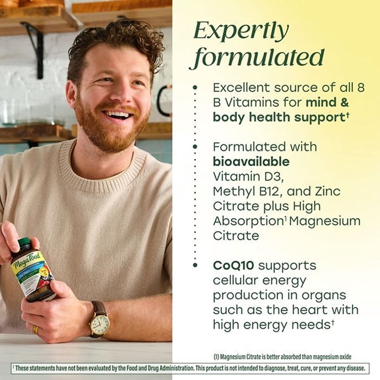 MegaFood Men's Multivitamin Whole Body, 60 Count photo 5