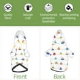 thumbnail image 5 of Bingfone Color Ships Dog Clothes Hoodie, Pet Winter Coat,Puppy Sweatshirts for Small Dogs Boy Girl,Suitable for All Breeds-Small, 5 of 6