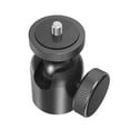 thumbnail image 5 of SUSUchens Aluminum Alloy Mini Ball Head 360 Degree Rotatable 1/4 3/8-inch Screw Metal LED Video Light Cell Phone DSLR Camera Monopod Tripod Head Mount Adapter Camera Accessories 1/4inch, 5 of 13