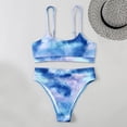 thumbnail image 4 of Traje de baño de dos piezas con estampado de bikini sexy para mujer Conjunto de ropa de playa Fridja  nalpqowj52605, 4 of 8