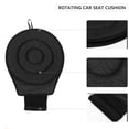 thumbnail image 6 of FUEENIRVA Swivel Support Cushion Black Cloth for Pregnant Women Car Travel Comfort 1 Pack, 6 of 6