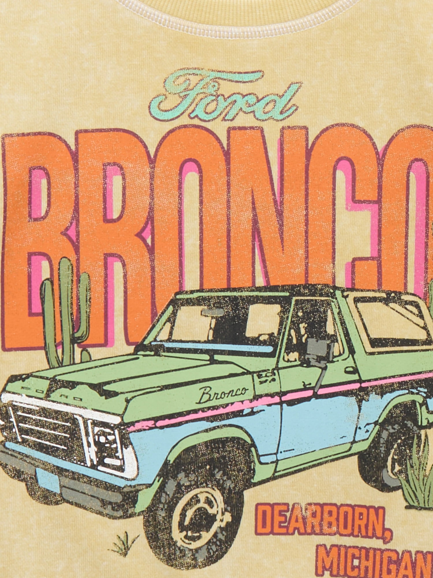 Ford Bronco Toddler Boy Graphic Crewneck Sweatshirt, Sizes 12M-5T