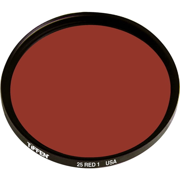 Tiffen 77mm #25 Glass Filter - Red