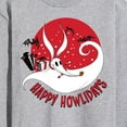 thumbnail image 3 of The Nightmare Before Christmas - Happy Howlidays - Men's Long Sleeve T-Shirt, 3 of 5