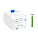 thumbnail image 4 of Bolsa Ropa Bolsa de almacenamiento de plástico Bolsa de compresión al vacío Suministros de organizador para el hogar, 2 piezas grandes, 2 piezas pequeñas, bomba Monstrate HA003823-03, 4 of 7