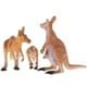 thumbnail image 5 of 2x Animales Salvajes Modelo de Acción Juguete Figura de Adornos de Mesa para El Hogar 2 piezas, 5 of 8