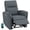 Charcoal Grey, variant on HOMCOM Power Recliner Chair, Upholstered Recliner Chair w/ USB Ports