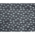 thumbnail image 4 of oneOone Polyester Lycra Fabric Rainy Clouds Nature Decor Fabric Printed BTY 56 Inch Wide, 4 of 4