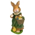 Design Toscano Bunny Hop Lane Mother and Father Rabbit Statues: Set of ...